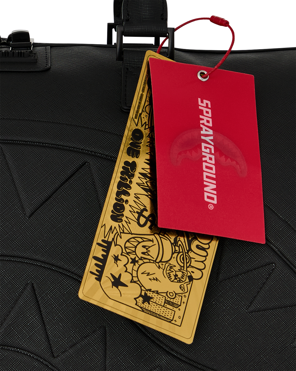 SPRAYGROUND The Golden Fang Shark Duffle — product image 14