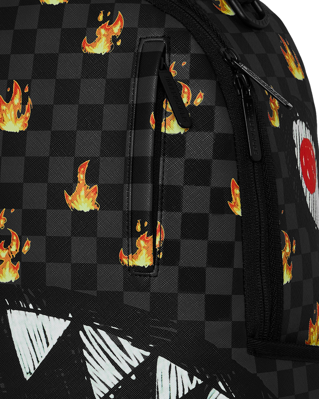 SPRAYGROUND Super Hot Fire Sharks In Paris Backpack — product image 10