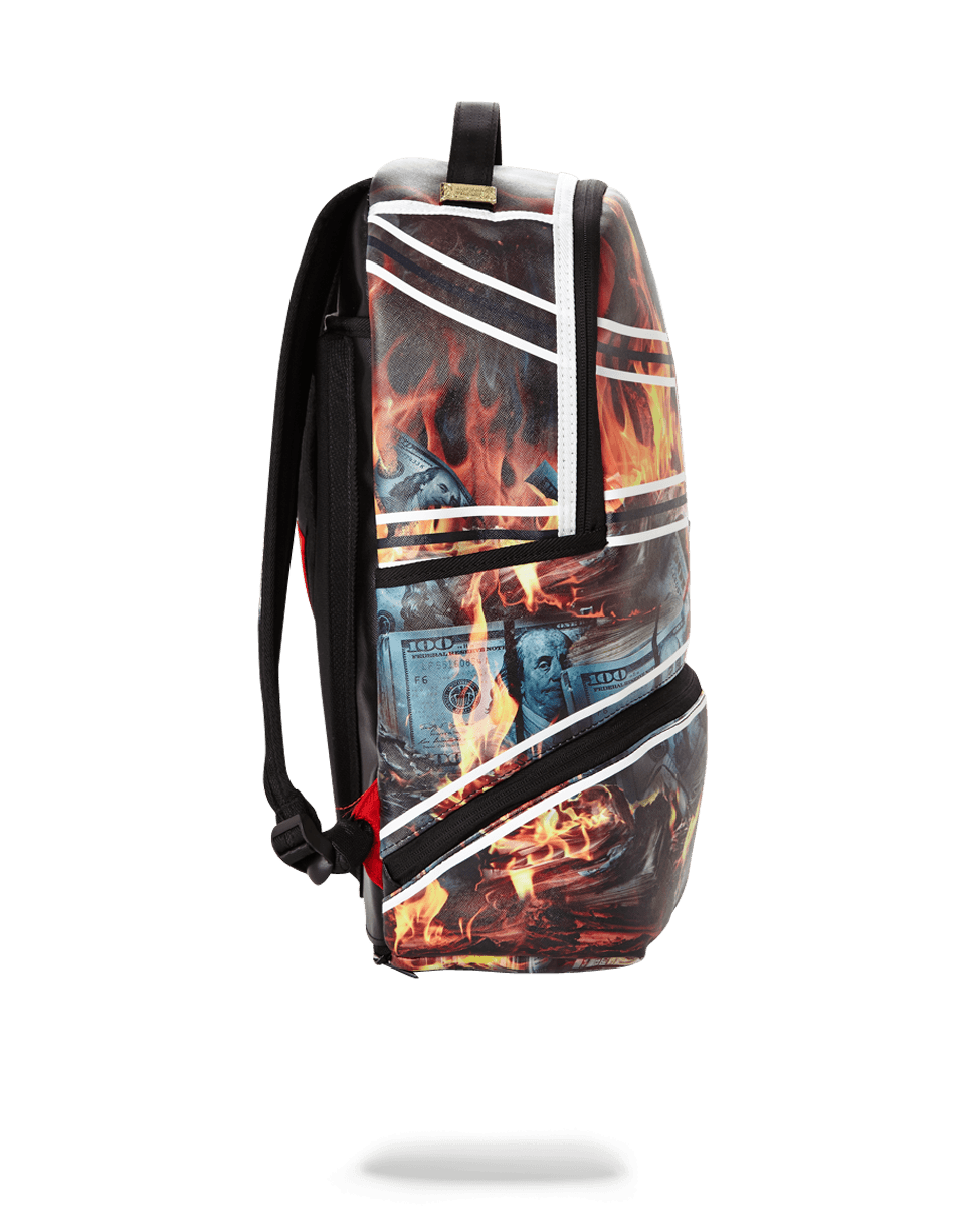 SPRAYGROUND Spalding X SPRAYGROUND Fire Money Backpack — product image 2