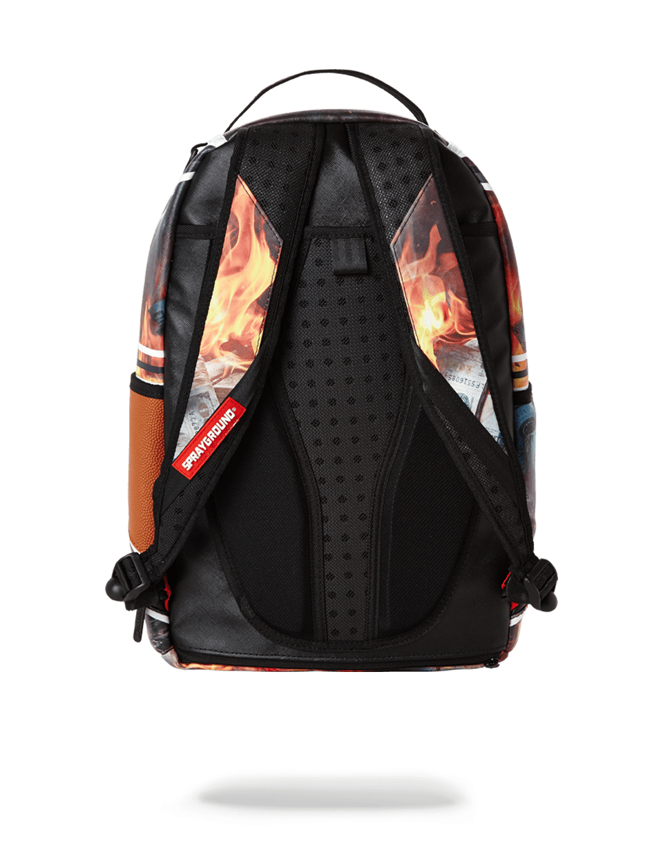 SPRAYGROUND Spalding X SPRAYGROUND Fire Money Backpack — product image 4