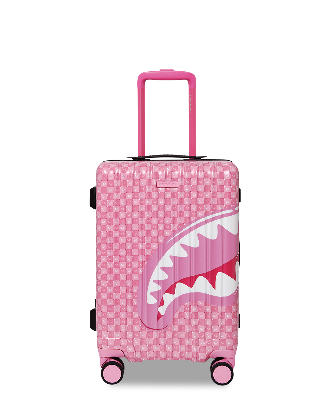 SPRAYGROUND Shinobi Sharks In Paris (Pink) Carry-On Luggage — product image 3