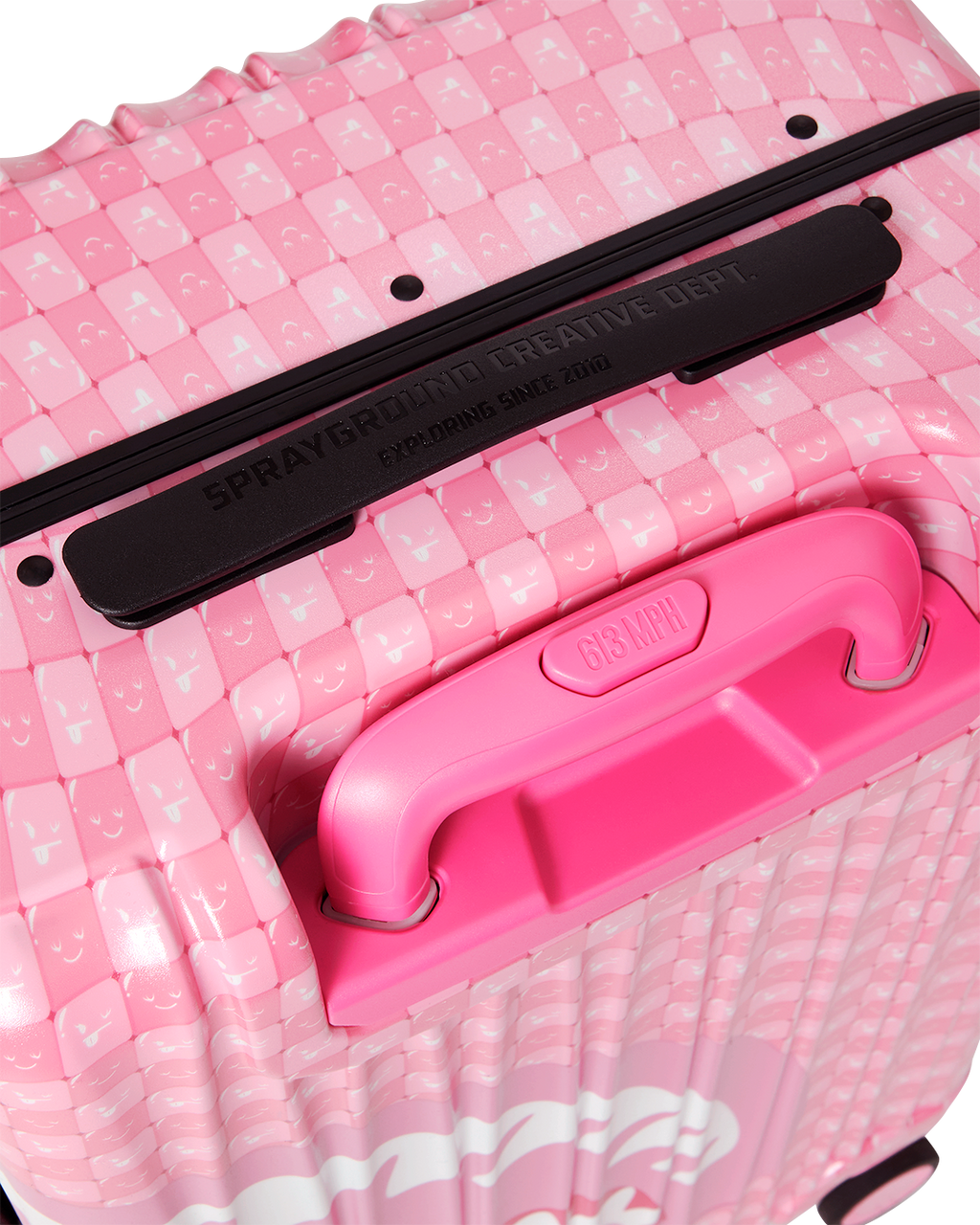 SPRAYGROUND Shinobi Sharks In Paris (Pink) Carry-On Luggage — product image 13