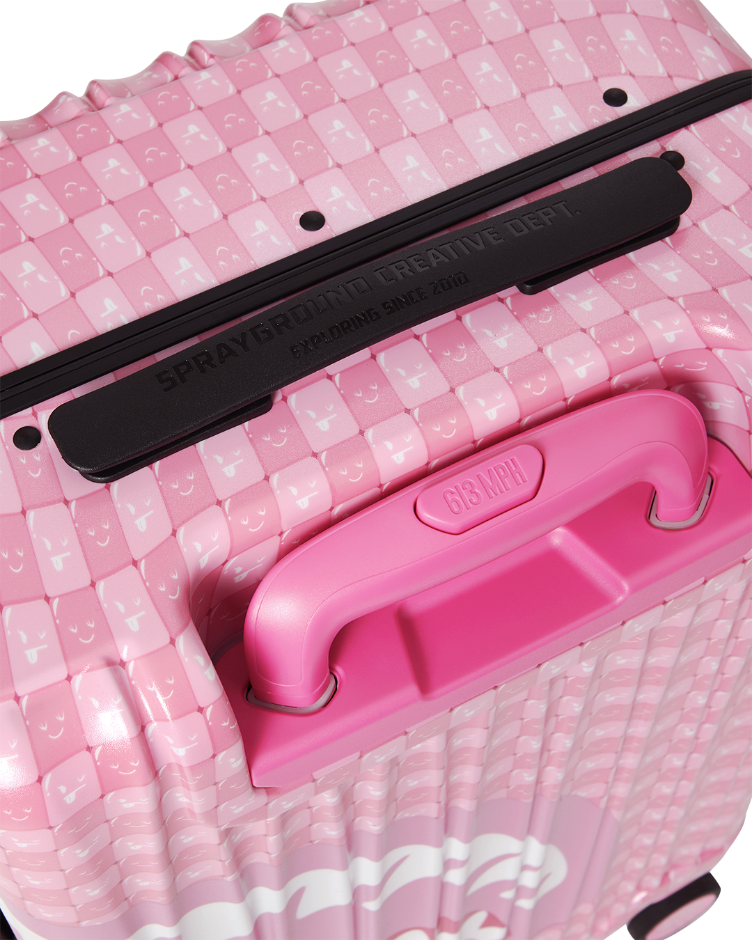 SPRAYGROUND Shinobi Sharks In Paris (Pink) Carry-On Luggage — product image 13