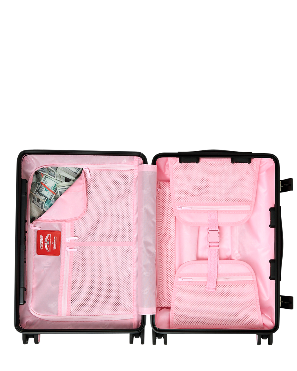 SPRAYGROUND Shinobi Sharks In Paris (Pink) Carry-On Luggage — product image 15