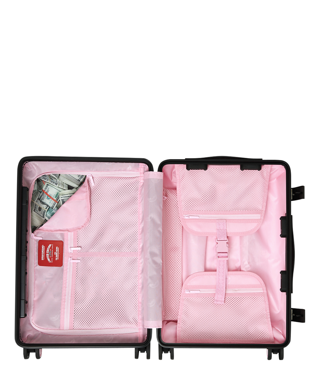 SPRAYGROUND Shinobi Sharks In Paris (Pink) Carry-On Luggage — product image 15
