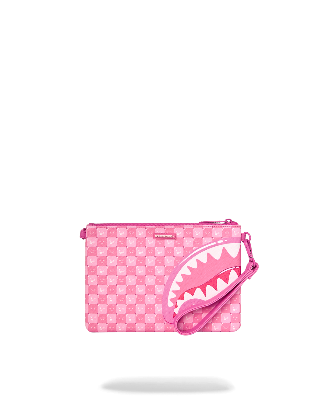 SPRAYGROUND Shinobi Sharks In Paris (Pink) Crossover Clutch — product image 5