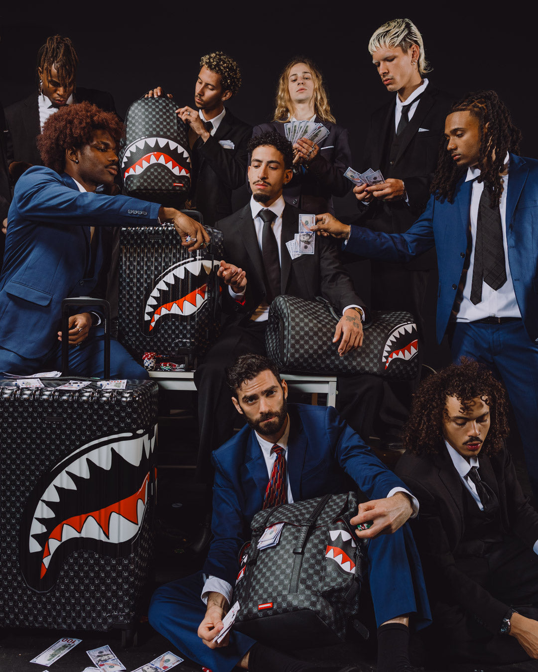 SPRAYGROUND Shinobi Sharks In Paris Monte Carlo Backpack — product image 4