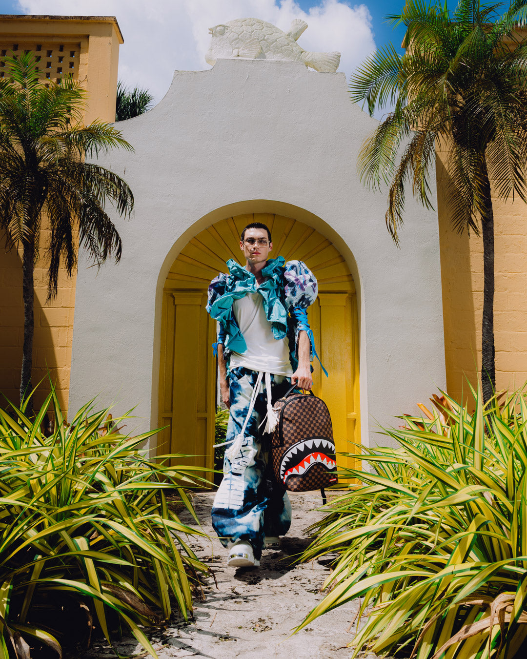 SPRAYGROUND Sharks In Paris Grin & Grind Backpack — product image 2