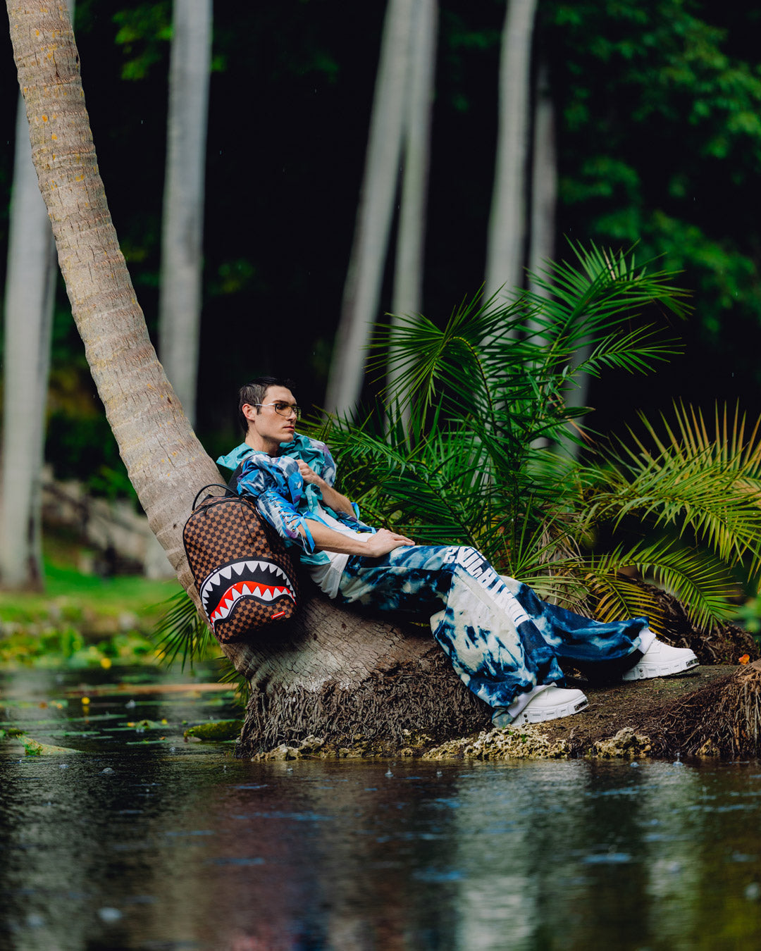 SPRAYGROUND Sharks In Paris Grin & Grind Backpack — product image 4