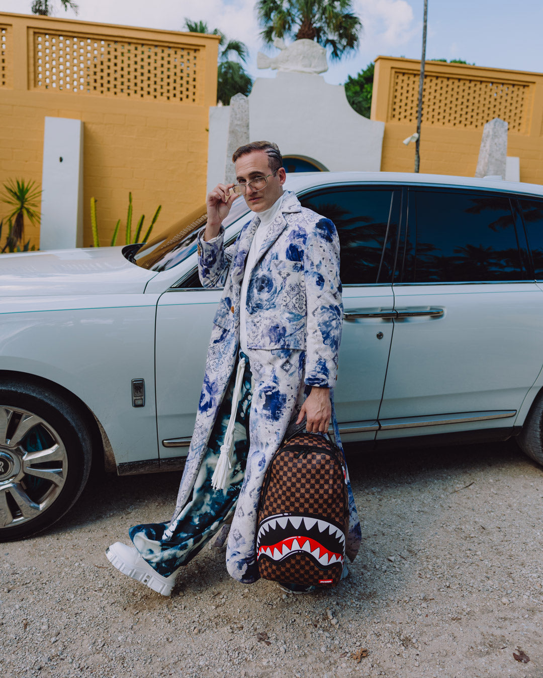 SPRAYGROUND Sharks In Paris Grin & Grind Backpack — product image 10