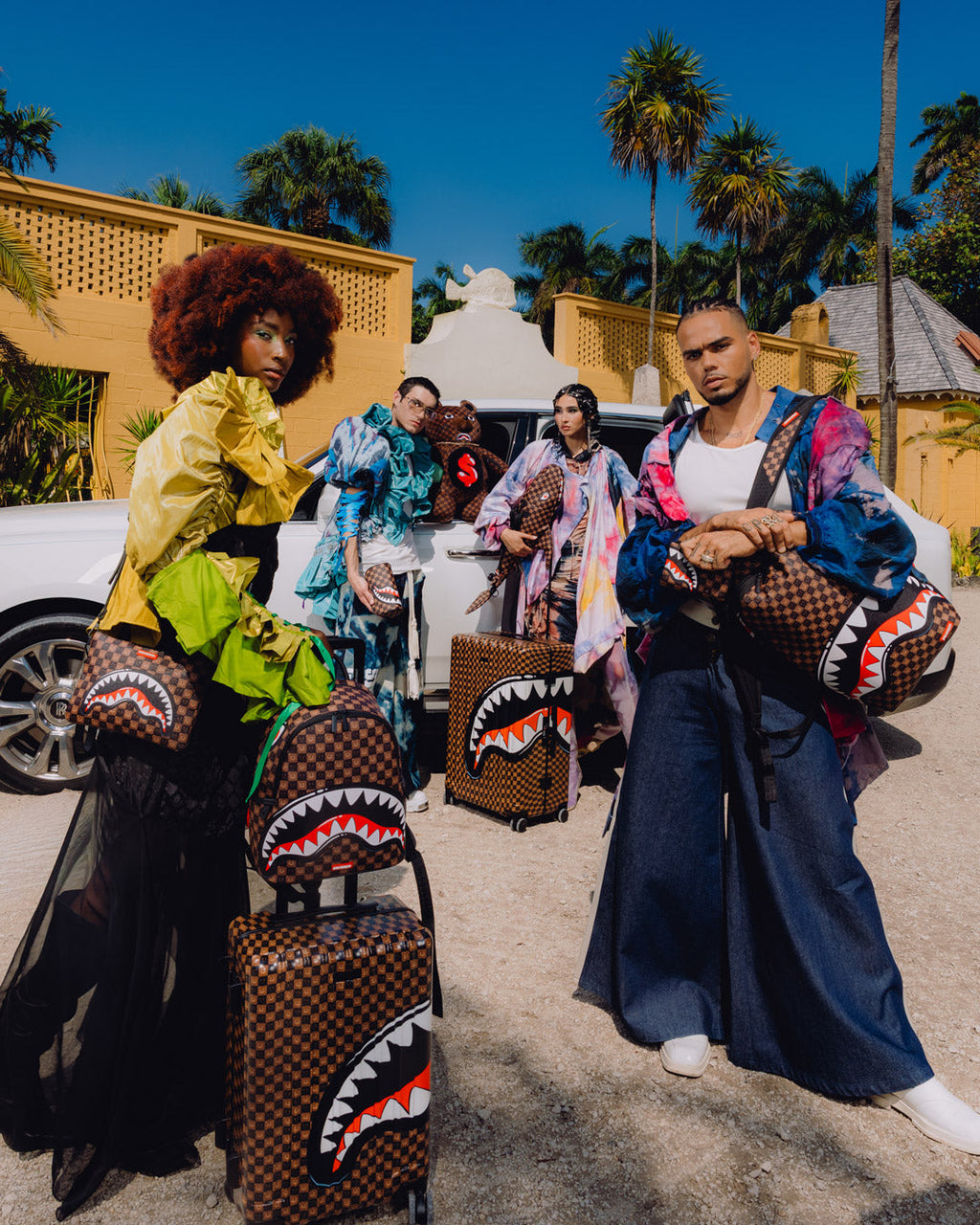 SPRAYGROUND Sharks In Paris Grin & Grind Duffle — product image 8