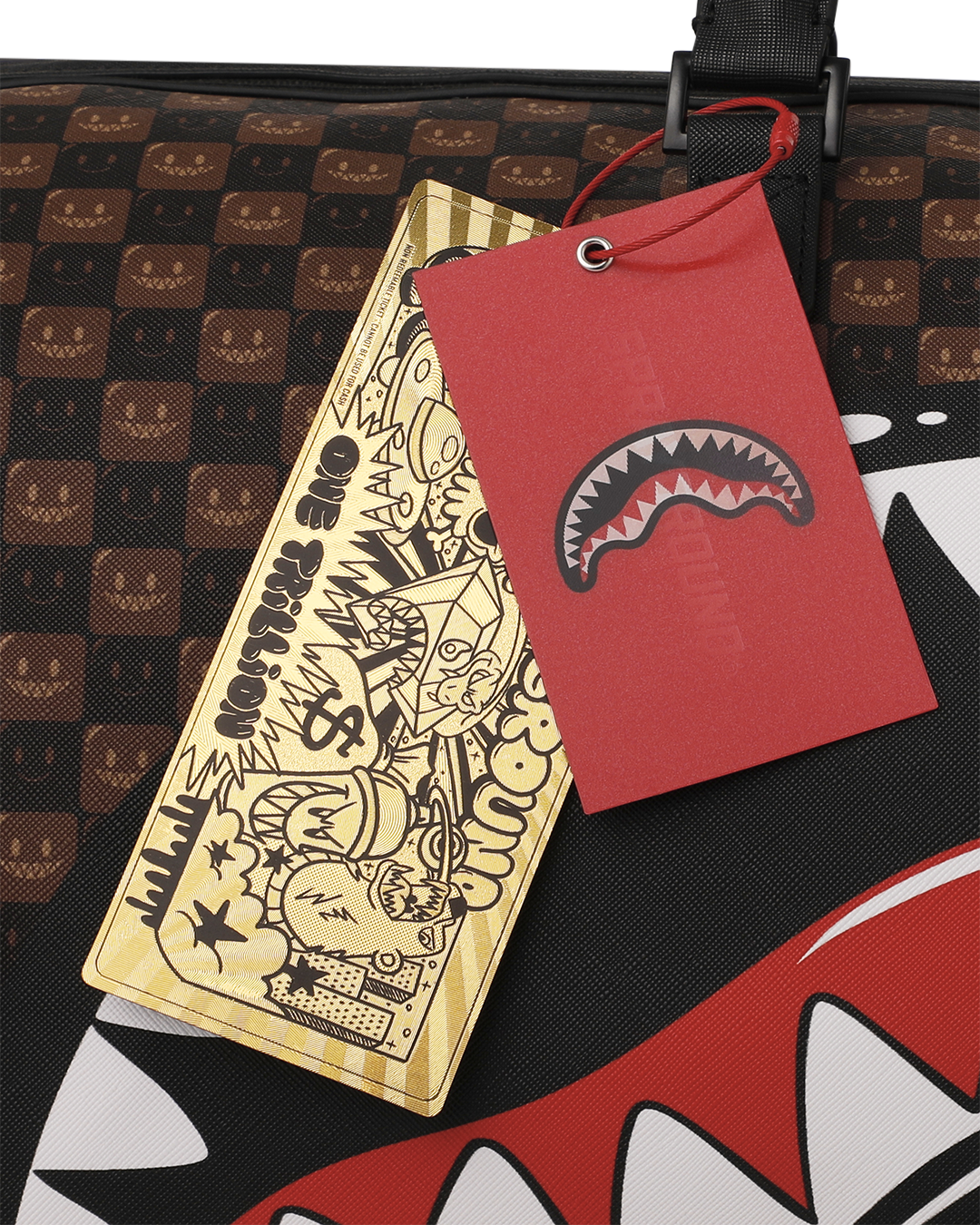 SPRAYGROUND Sharks In Paris Grin & Grind Duffle — product image 13