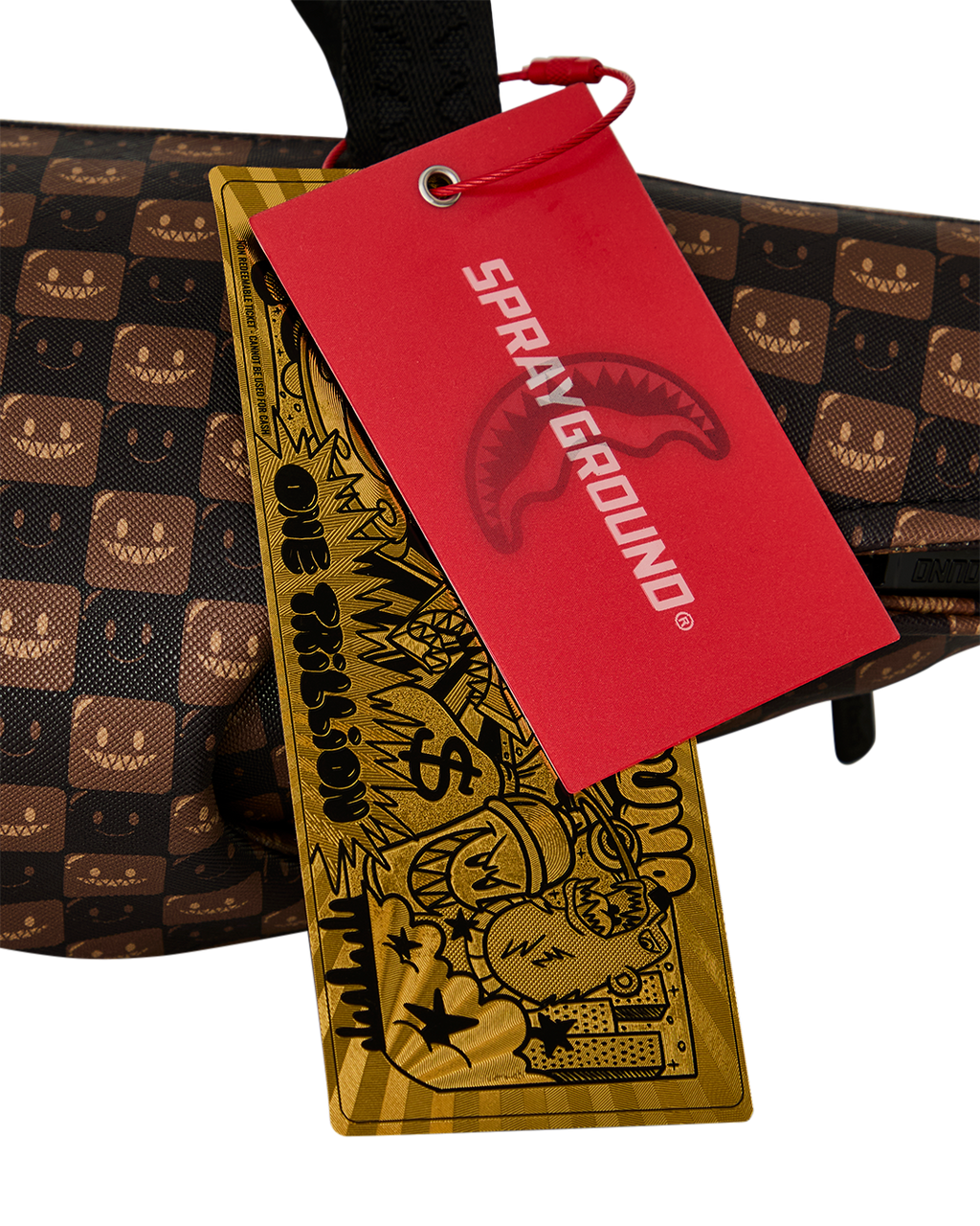 SPRAYGROUND Sharks In Paris Grin & Grind Shark Duffle — product image 15