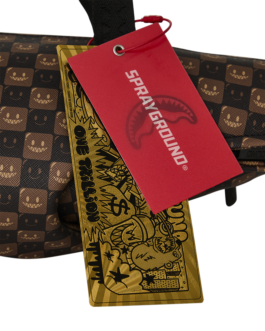 SPRAYGROUND Sharks In Paris Grin & Grind Shark Duffle — product image 15