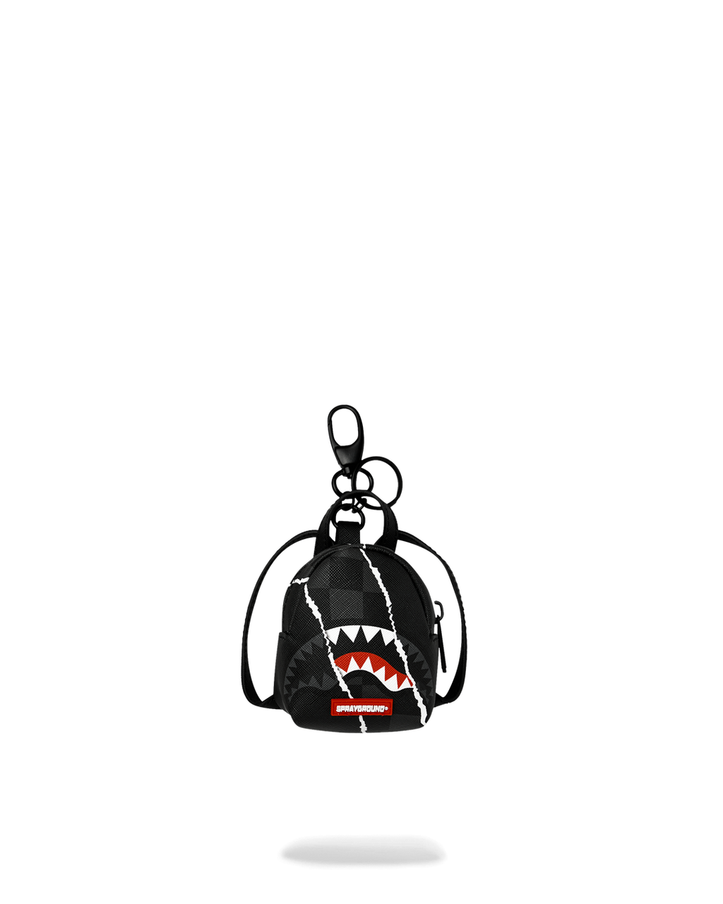 SPRAYGROUND Shark Slash Backpack Keychain — product image 1