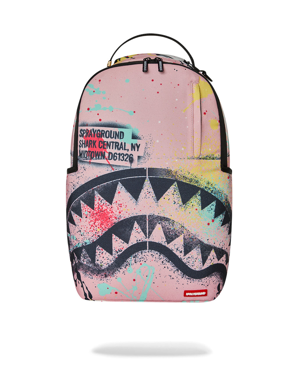 SPRAYGROUND Shark Central Stencil Lab Backpack — product image 1