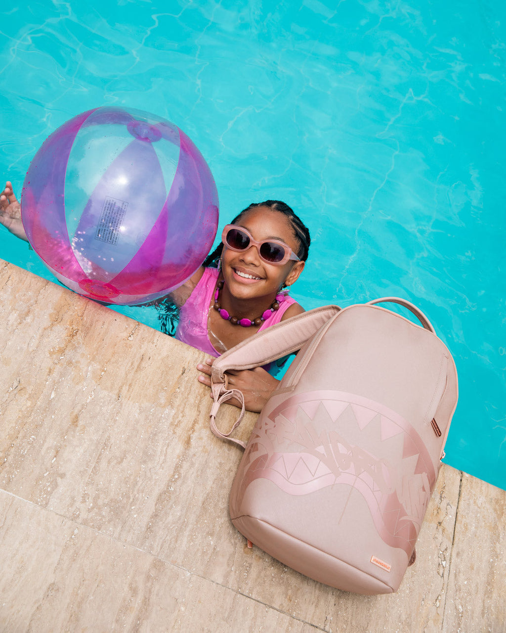 SPRAYGROUND Shadow Sharks Rose Ghost Backpack — product image 2