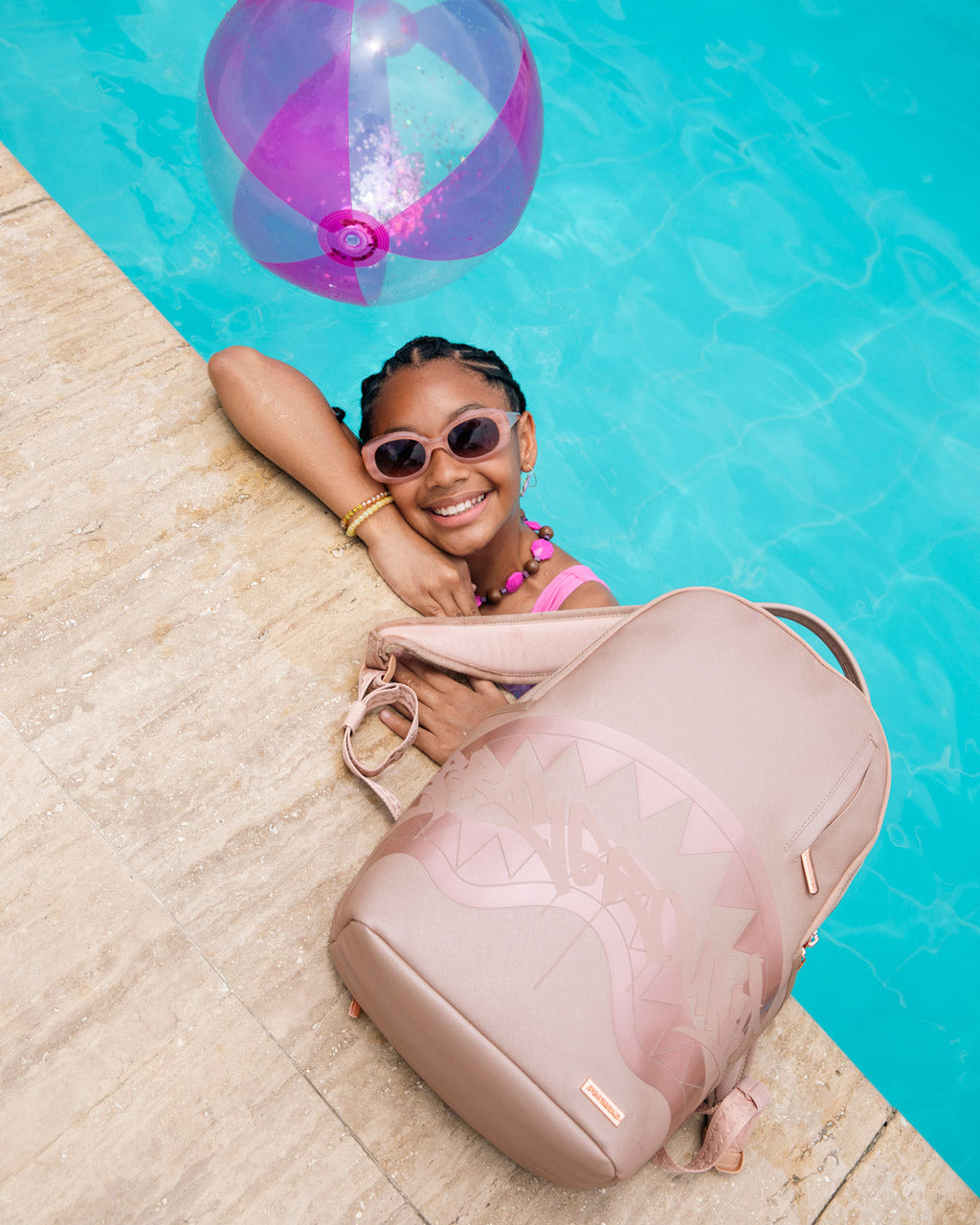 SPRAYGROUND Shadow Sharks Rose Ghost Backpack — product image 4