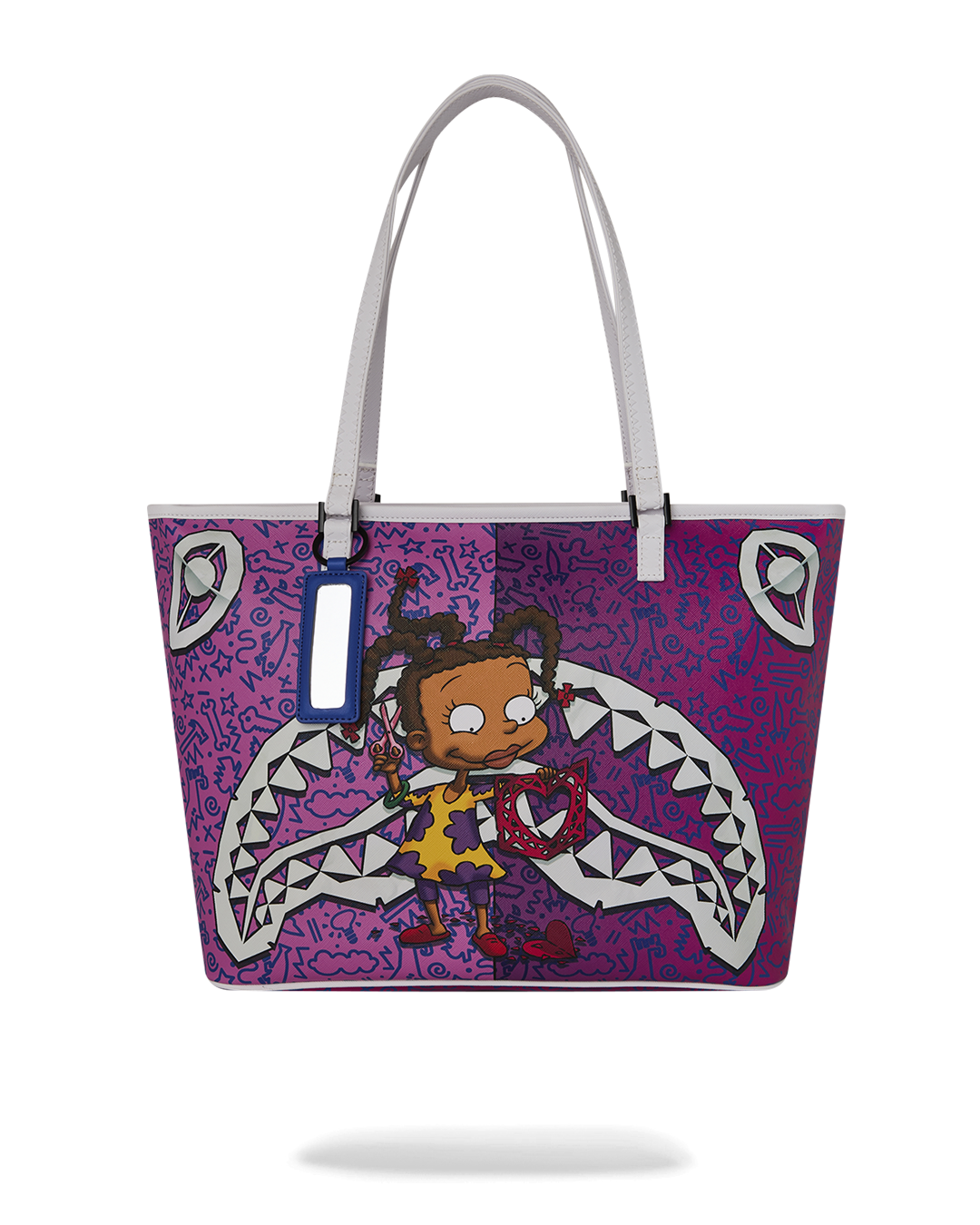 SPRAYGROUND Rugrats Susie Paper Hearts Tote — product image 1