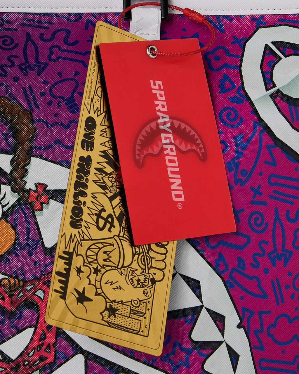 SPRAYGROUND Rugrats Susie Paper Hearts Tote — product image 6