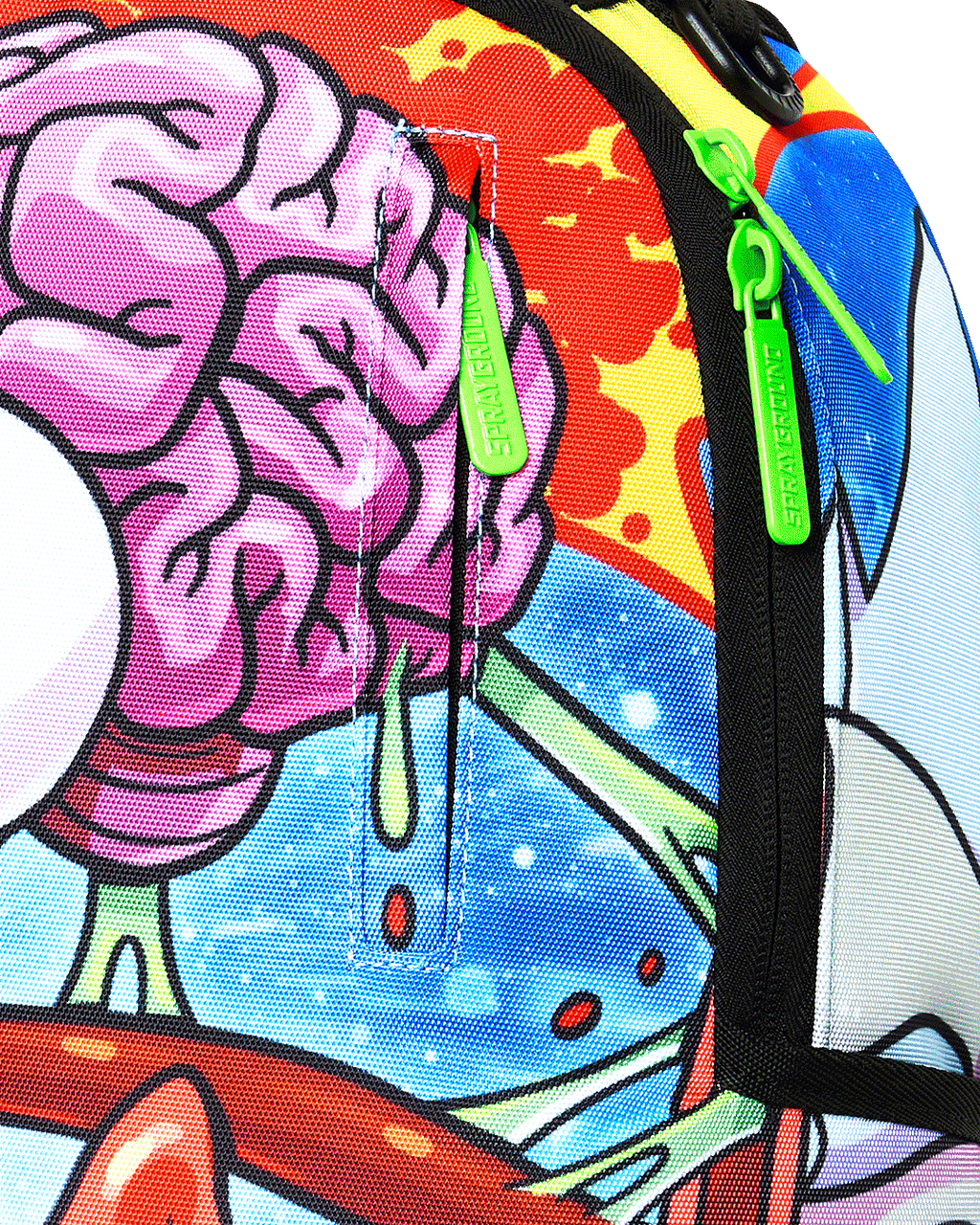 SPRAYGROUND Rick And Morty Split Rick Head Guts Backpack — product image 6