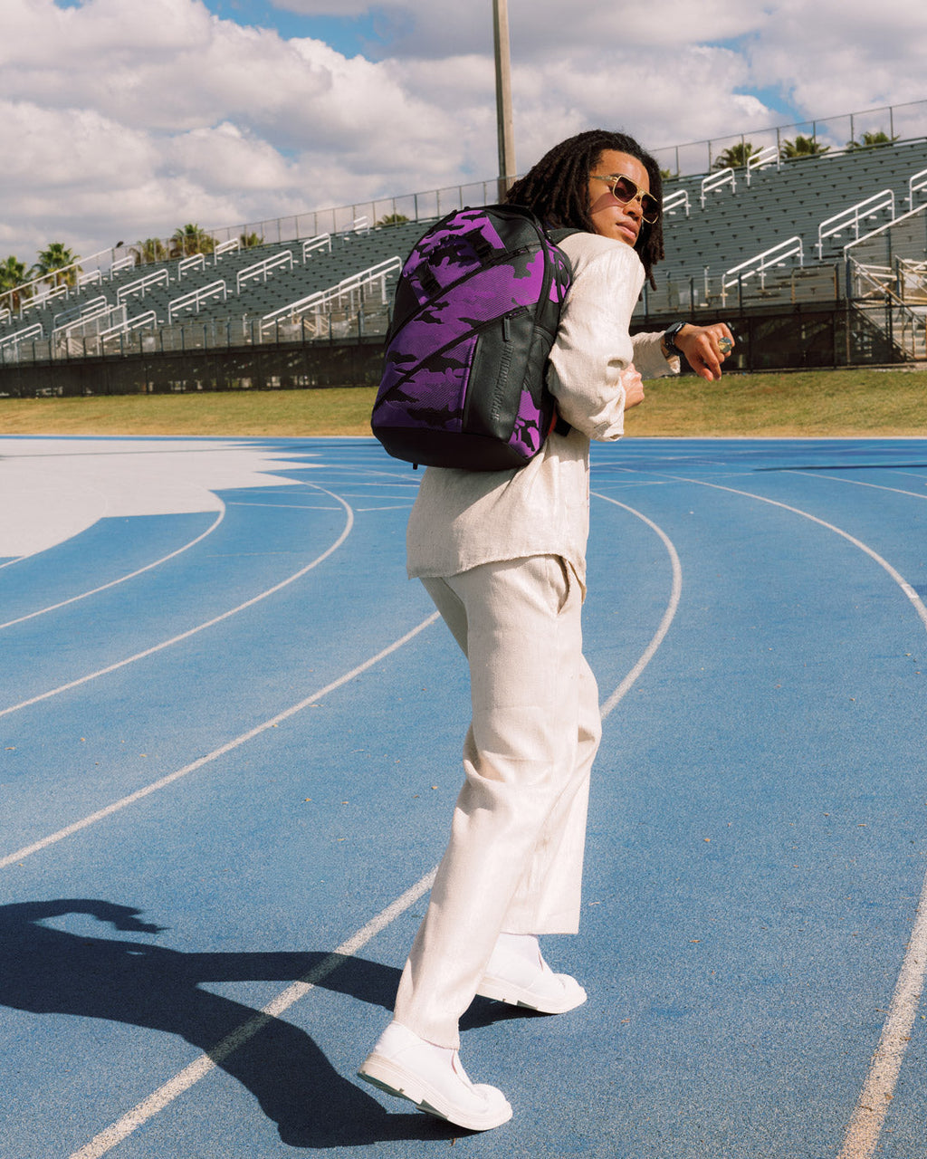 SPRAYGROUND Purple Protocol Backpack — product image 2
