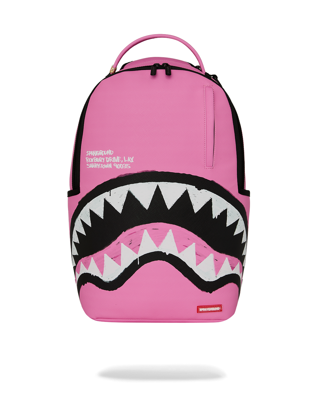 SPRAYGROUND Pink Shark Central Palace (Pink) Backpack — product image 1