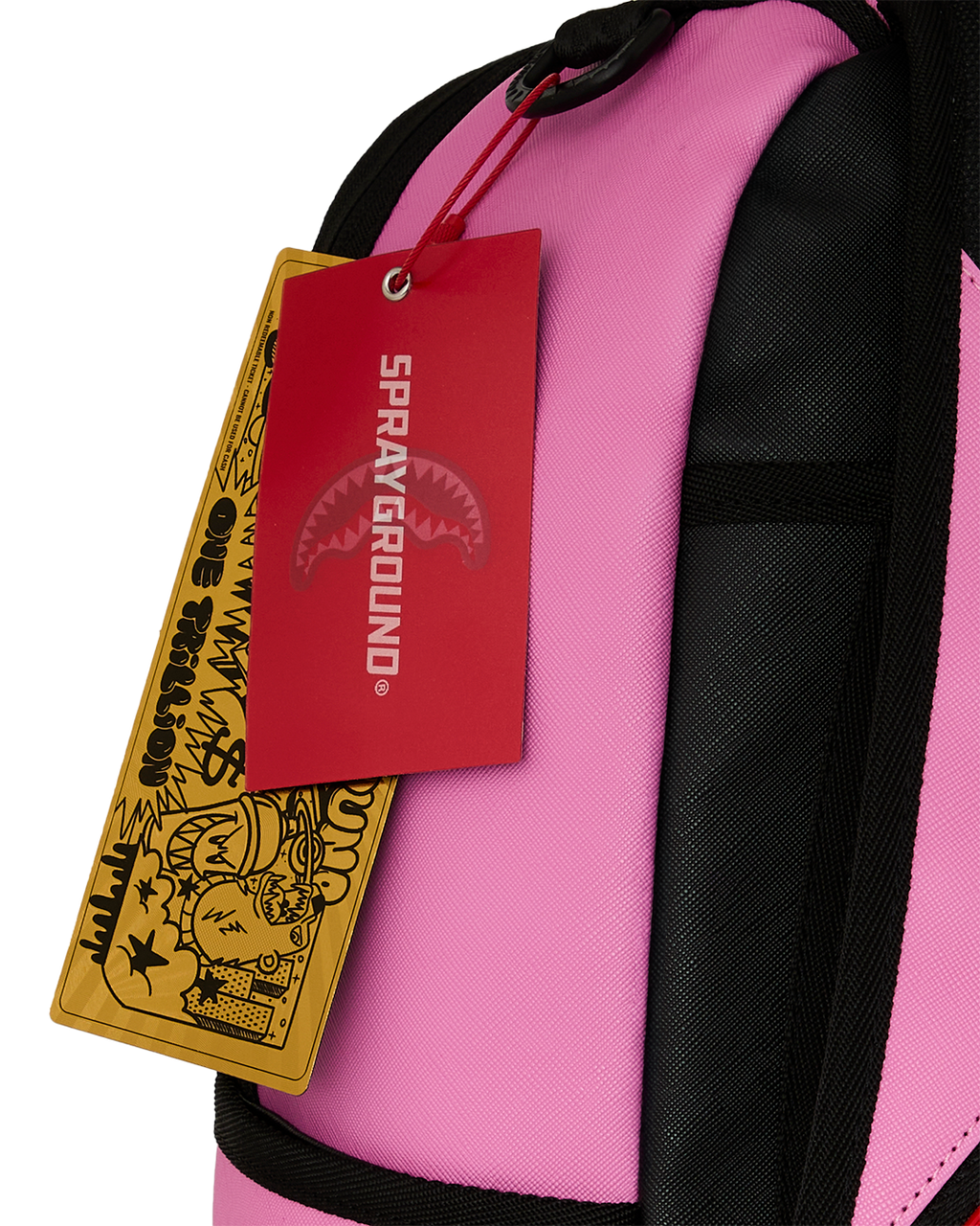 SPRAYGROUND Pink Shark Central Palace (Pink) Backpack — product image 9