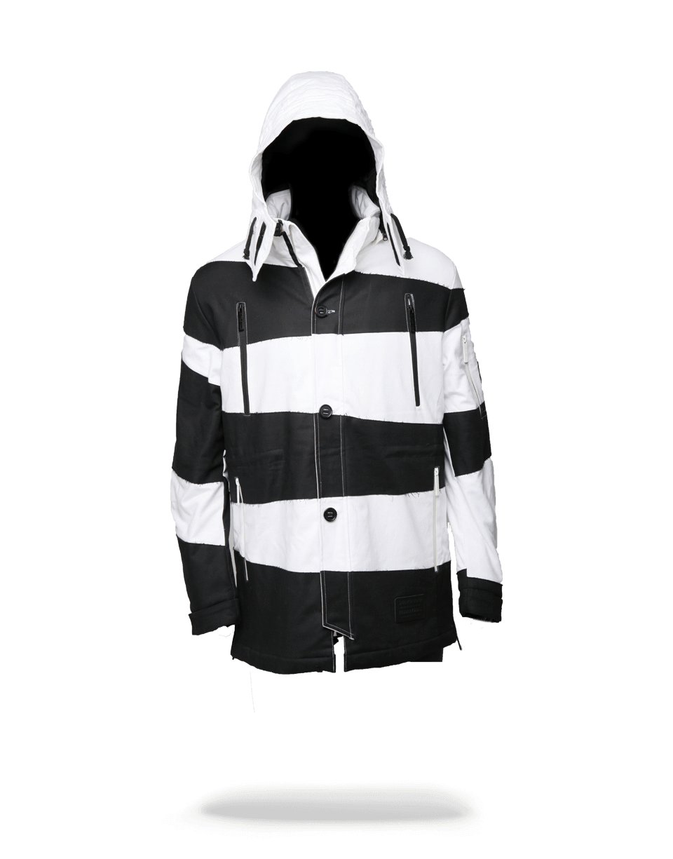 SPRAYGROUND Phantom Slashes Parka Jacket — product image 1