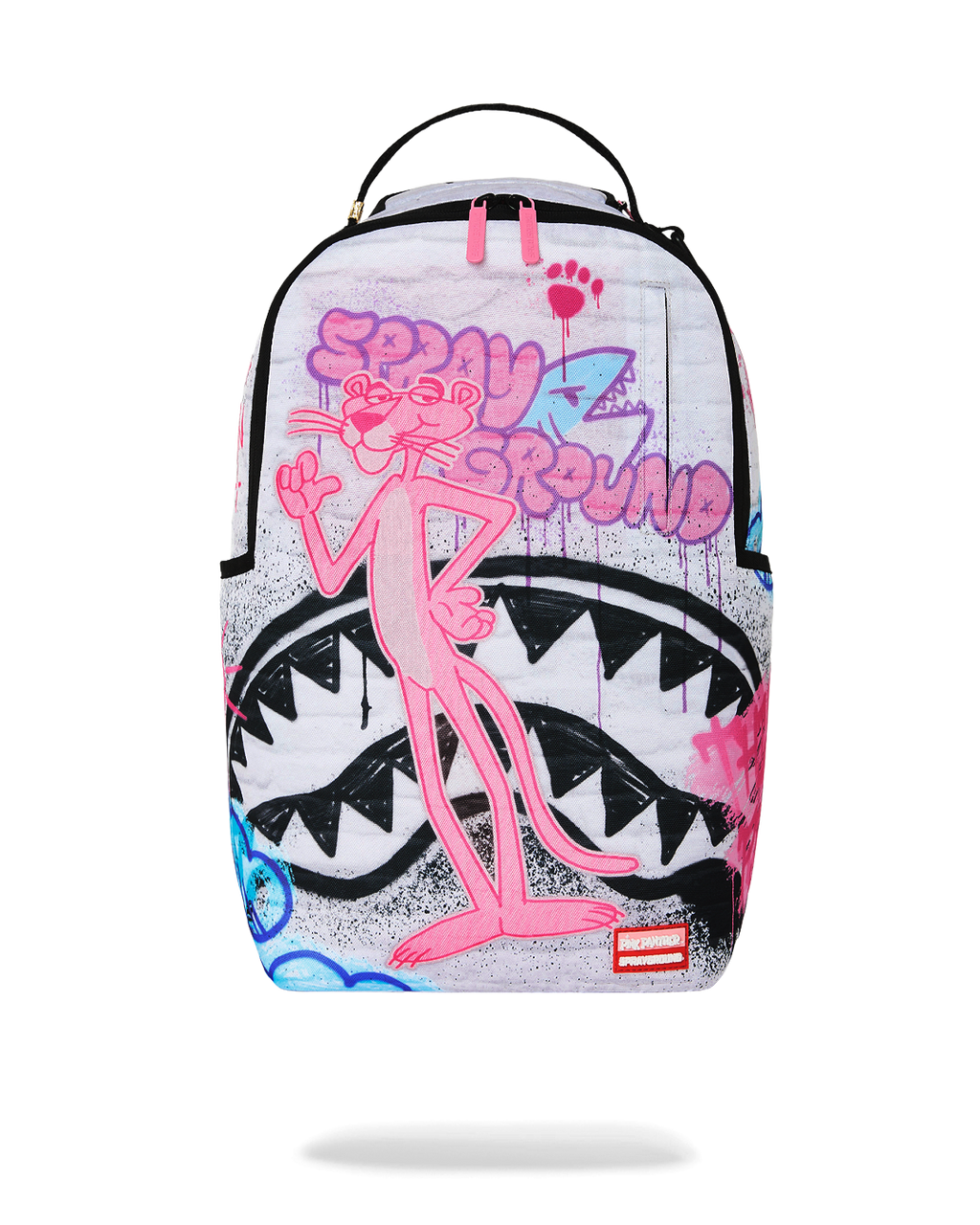 SPRAYGROUND Pink Panther Heist Mural Backpack — product image 1