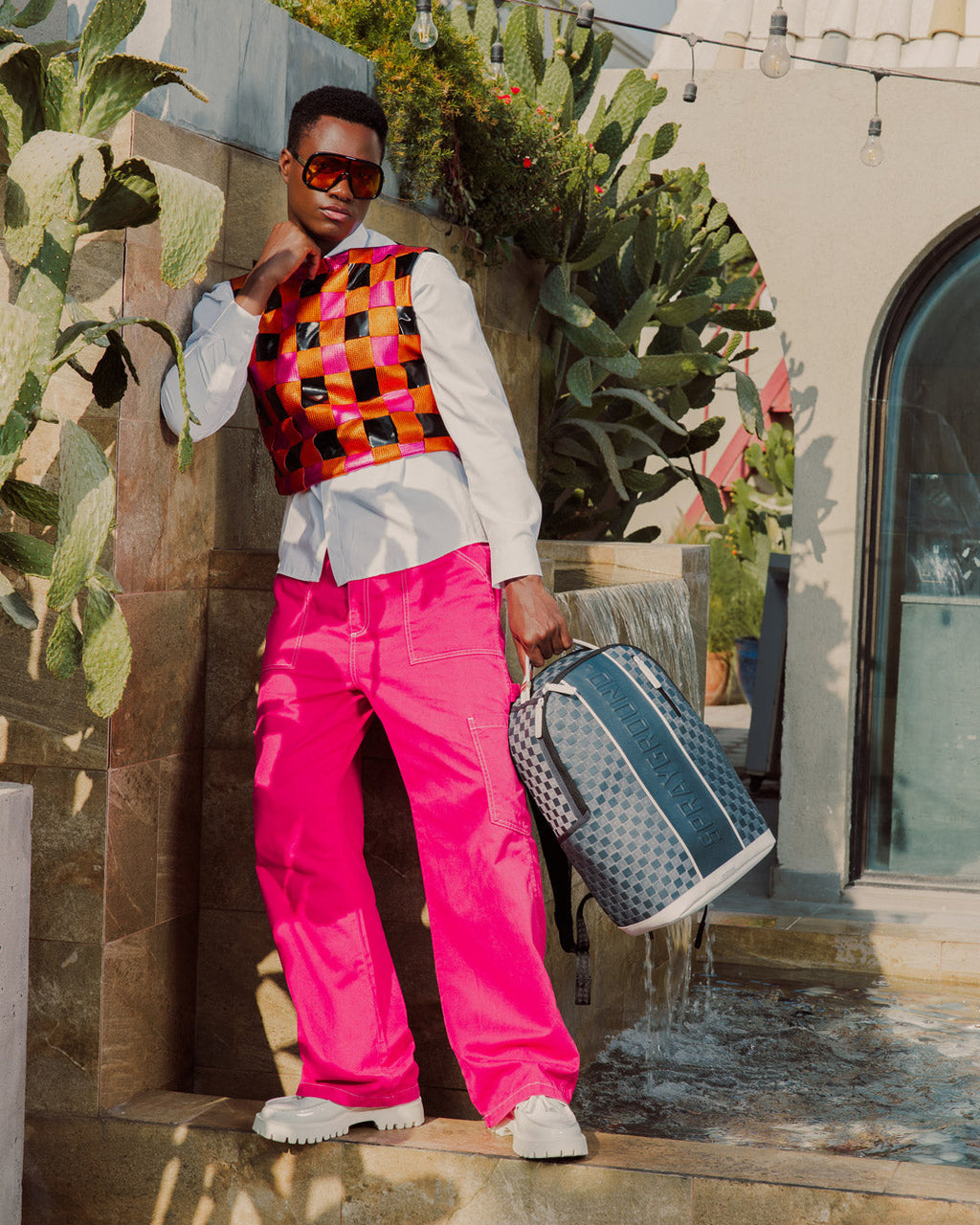 SPRAYGROUND Optix Grid Backpack — product image 2
