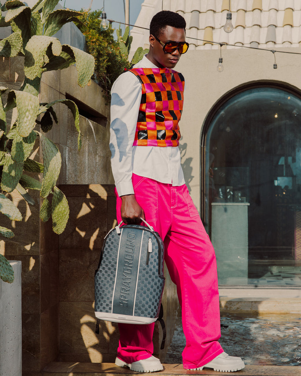 SPRAYGROUND Optix Grid Backpack — product image 4