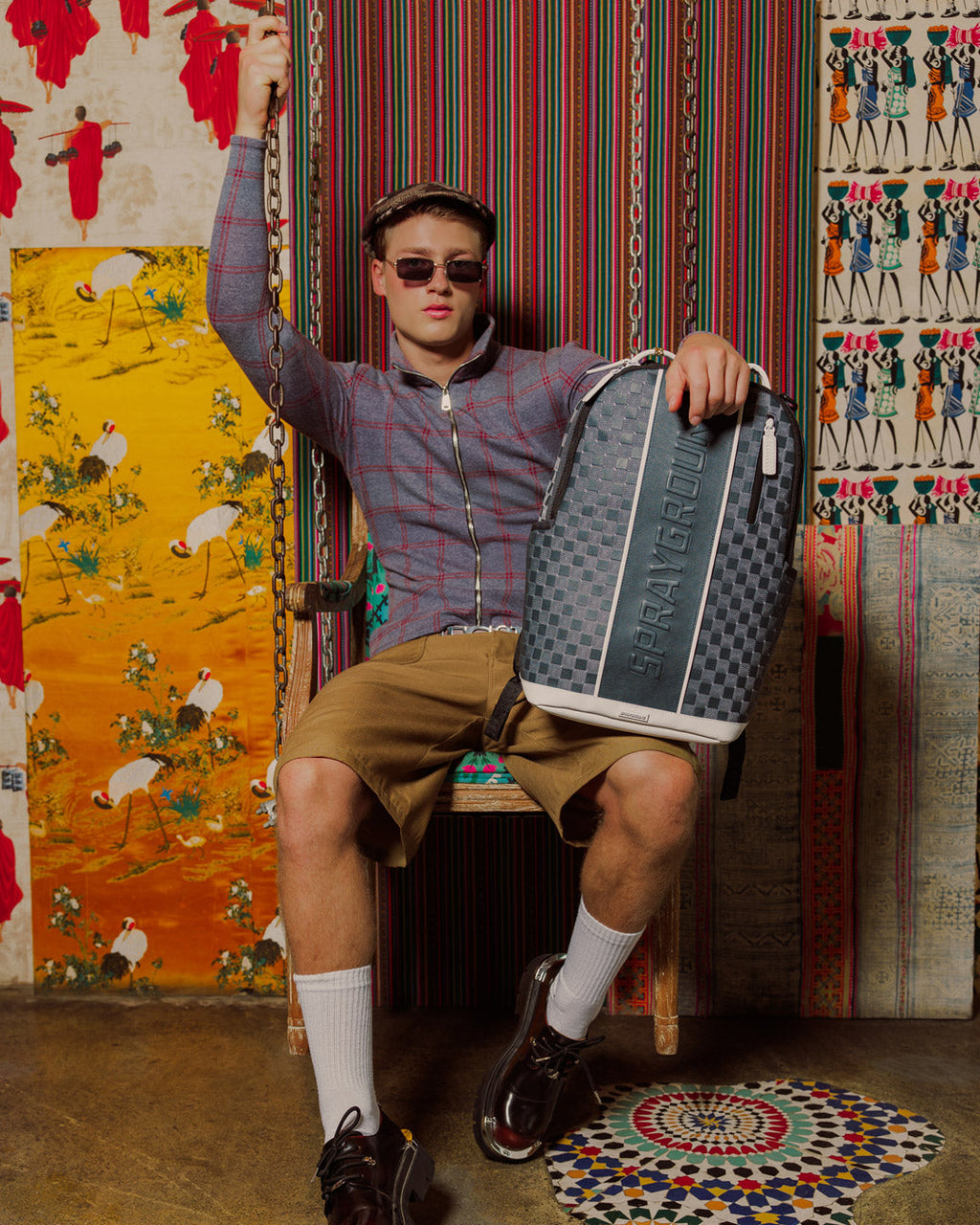 SPRAYGROUND Optix Grid Backpack — product image 6