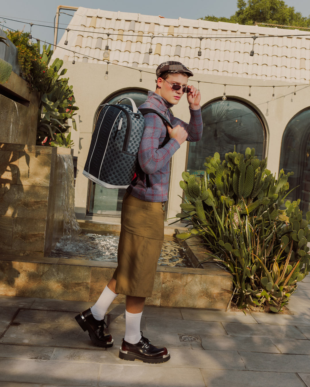 SPRAYGROUND Optix Grid Backpack — product image 8
