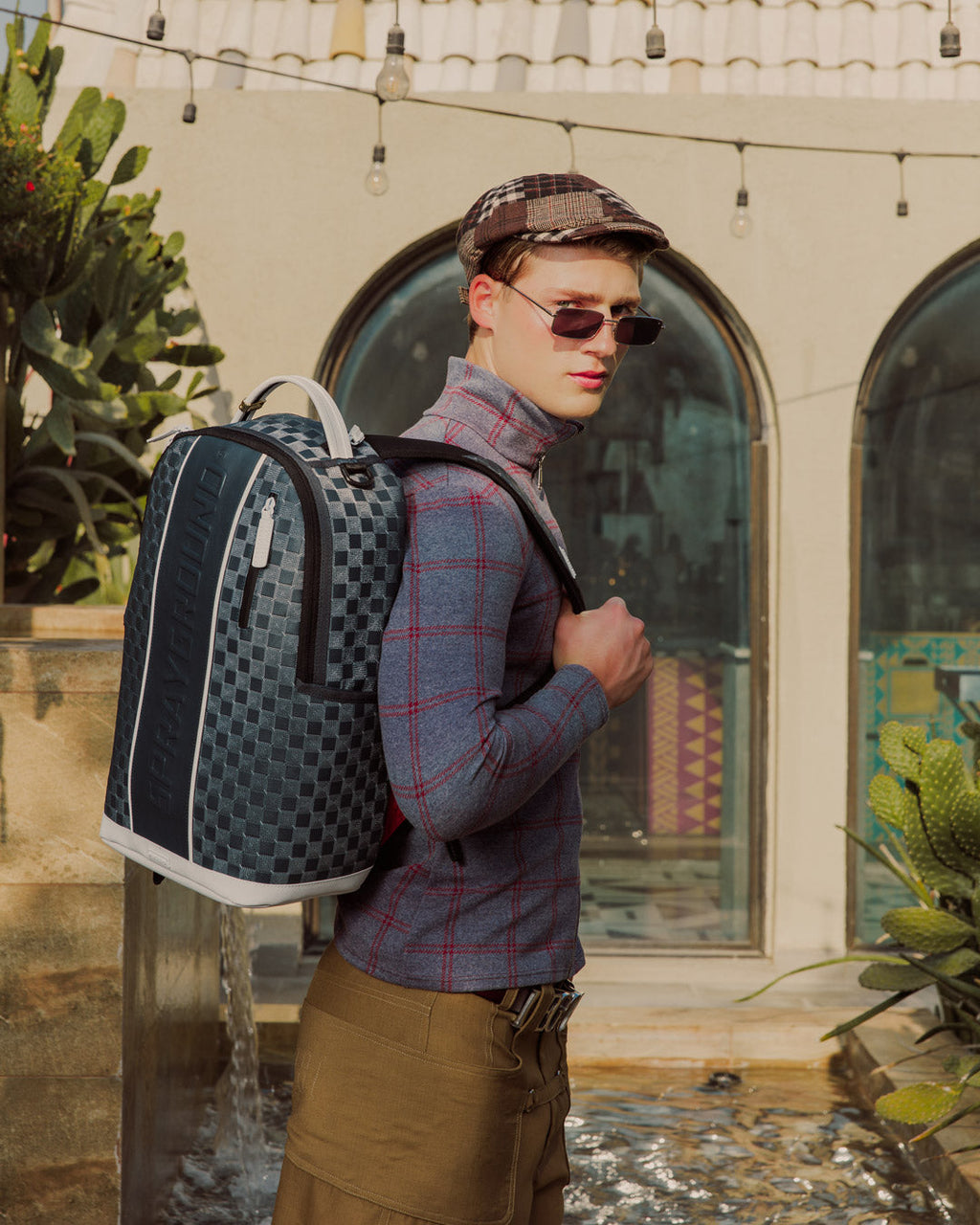 SPRAYGROUND Optix Grid Backpack — product image 10