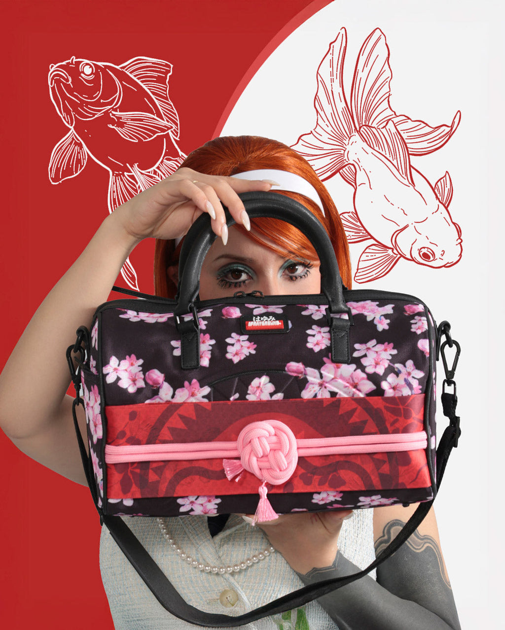 SPRAYGROUND Ouka Kenran Hayumi Hokazano Mini Duffle — product image 2