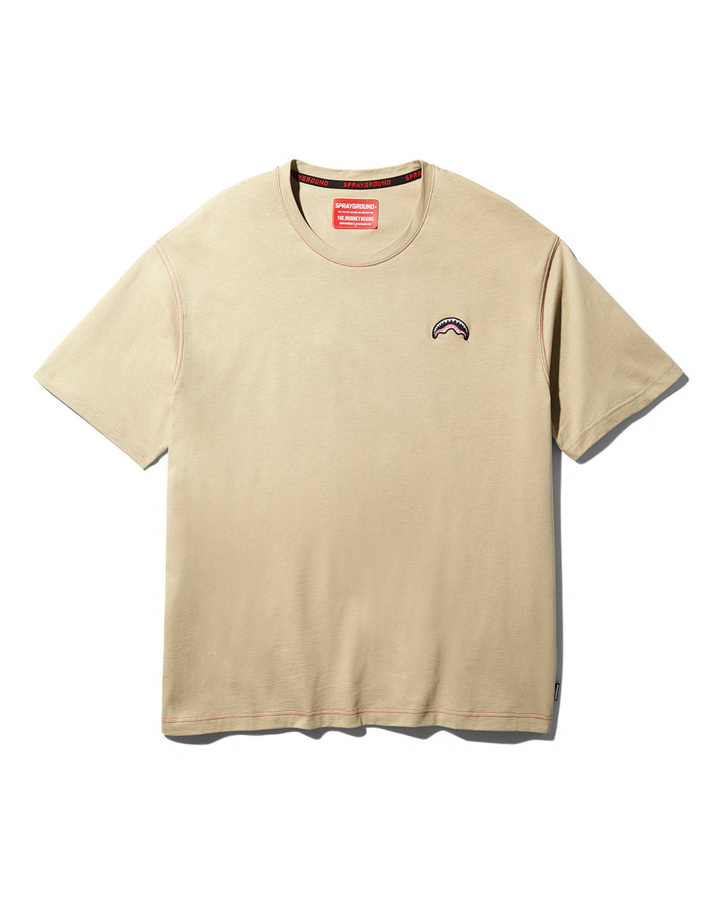 SPRAYGROUND Over Shark T-Shirt (Sand) — product image 1