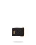 SPRAYGROUND Noir Quilt Gold Chain Shark Wallet — product image 1