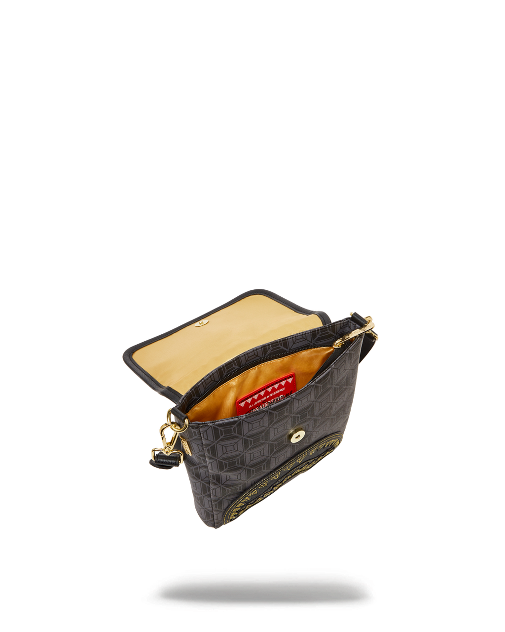 SPRAYGROUND Obsidian Stunner A.I.6 Sandflower Collab Large Sling — product image 8