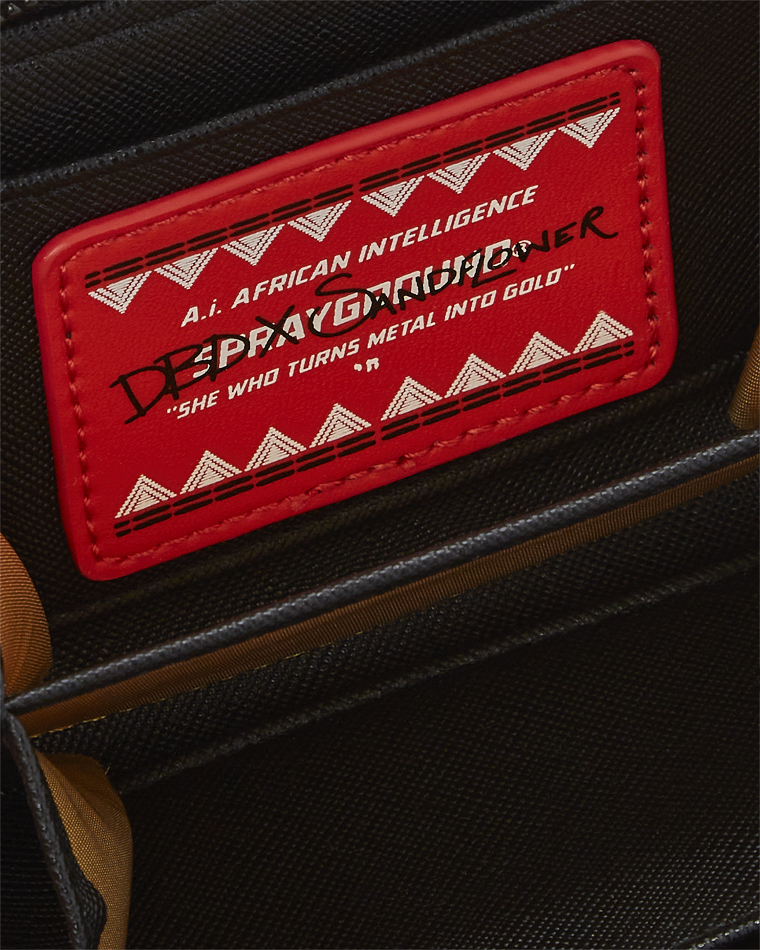 SPRAYGROUND Obsidian Stunner A.I.6 Sandflower Collab Wallet — product image 8