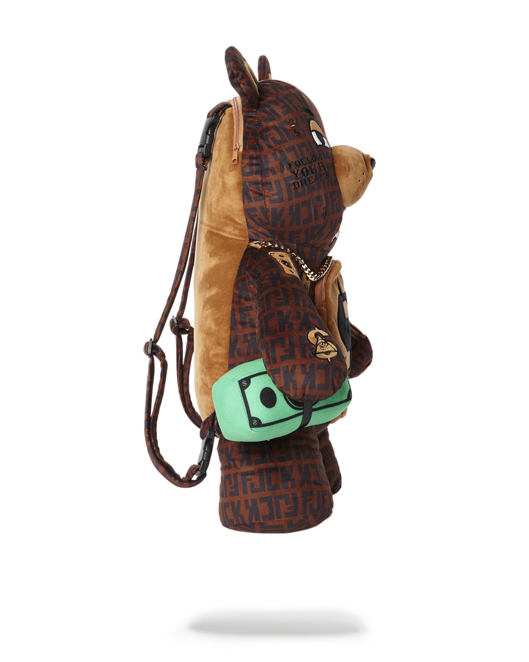 SPRAYGROUND Offended Moneybear Teddybear Backpack — product image 3