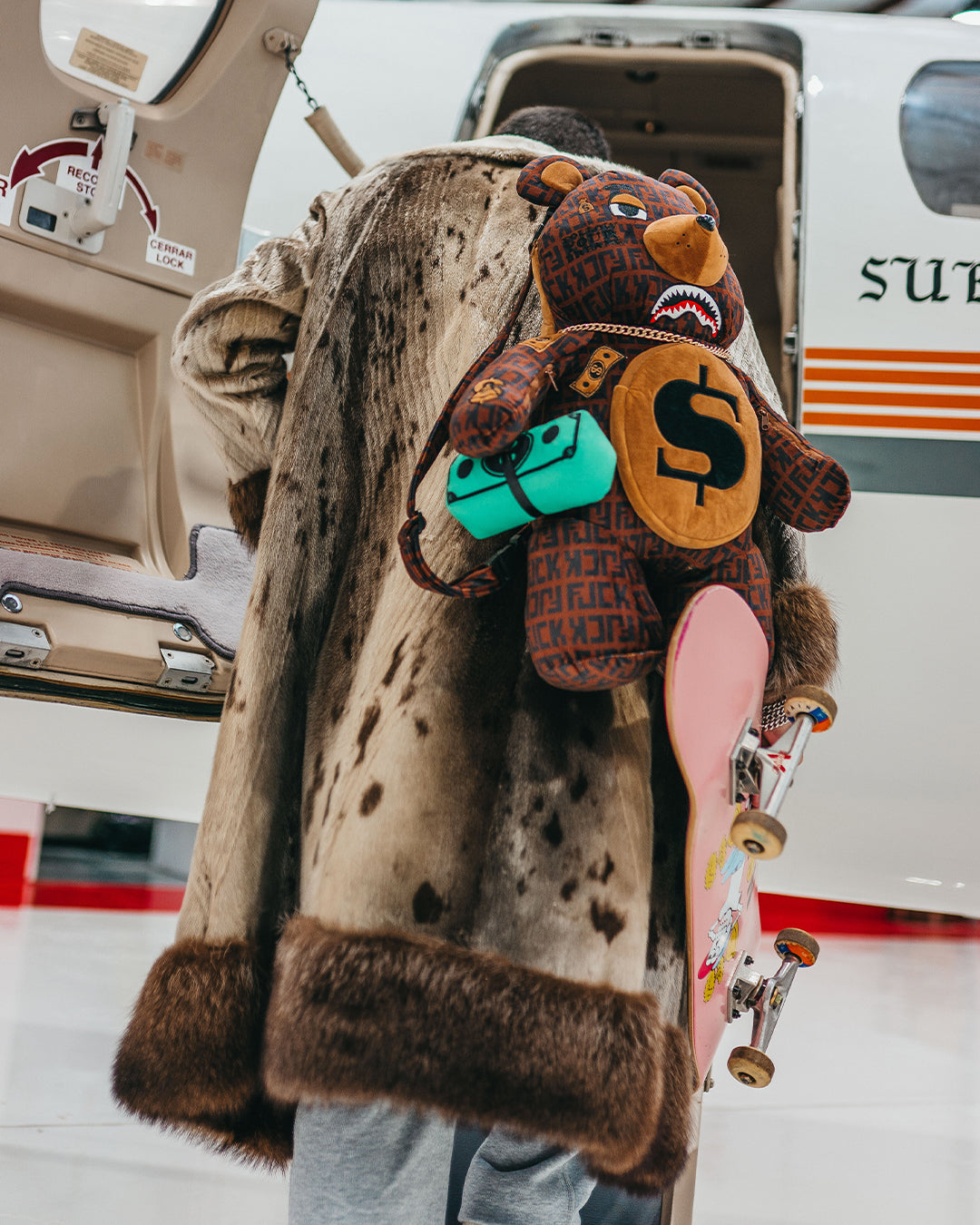 SPRAYGROUND Offended Moneybear Teddybear Backpack — product image 7