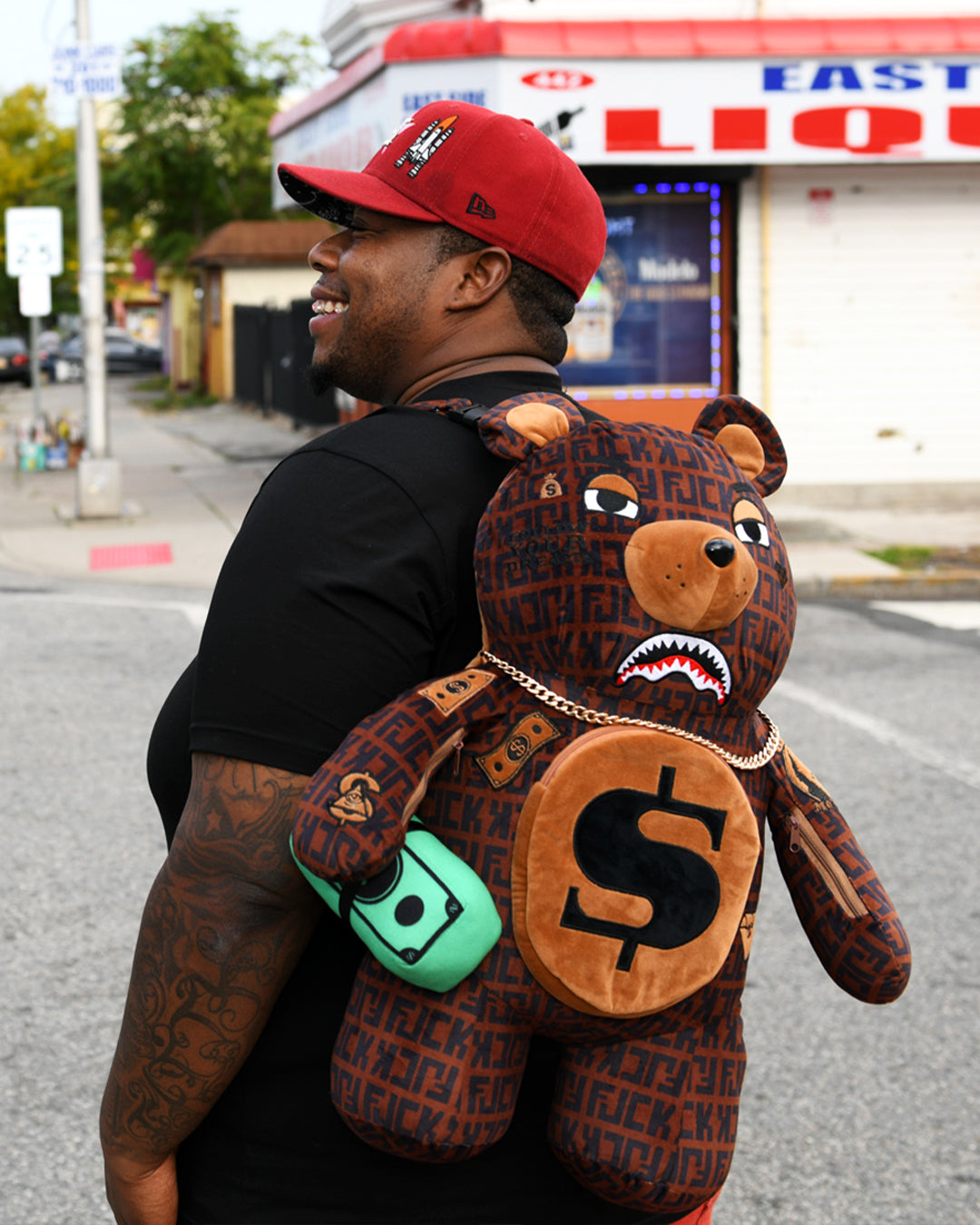 SPRAYGROUND Offended Moneybear Teddybear Backpack — product image 11