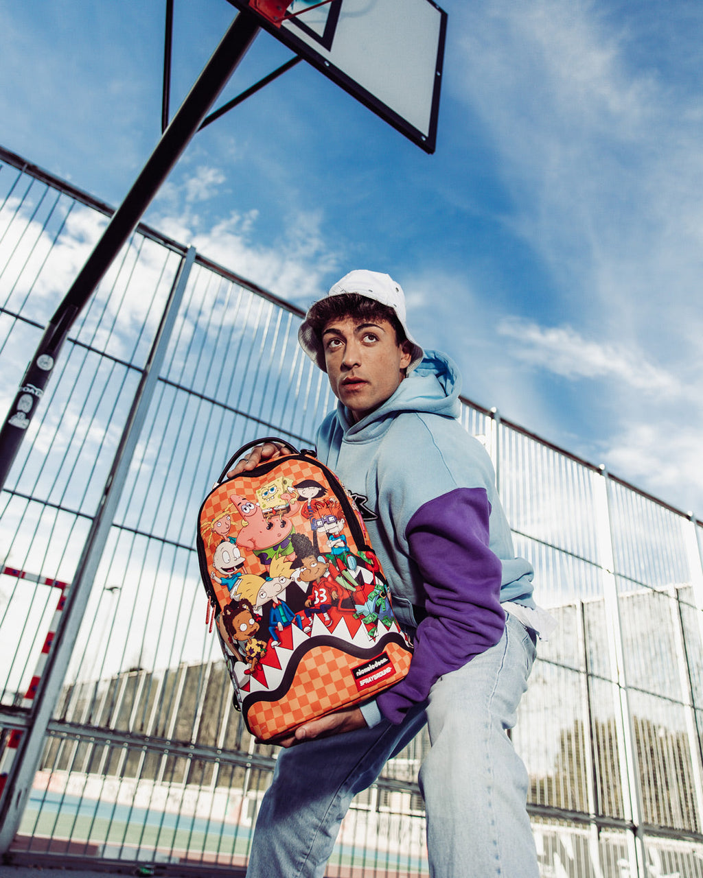 SPRAYGROUND Nickelodeon Shark Feast Backpack (DLXV) — product image 2