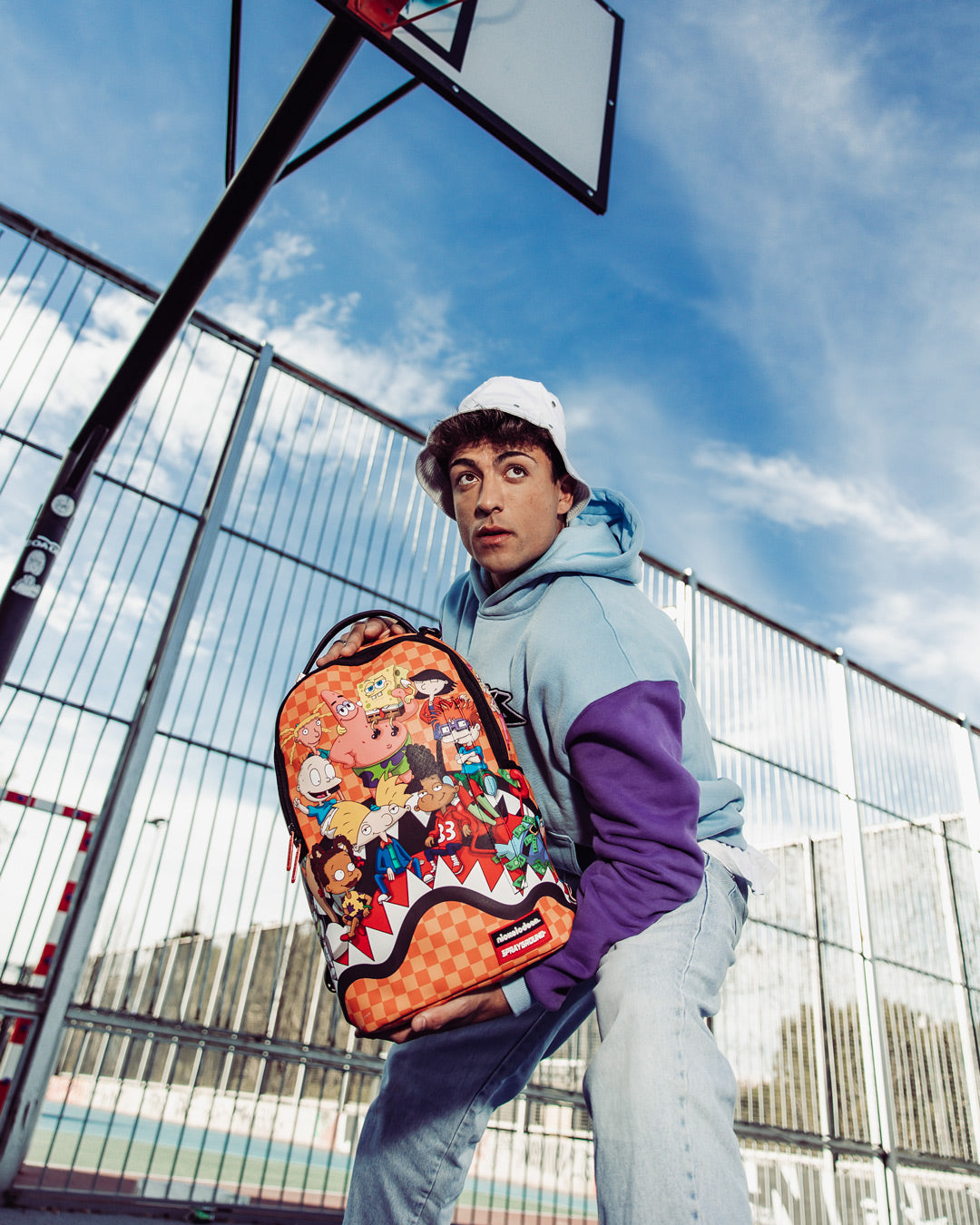 SPRAYGROUND Nickelodeon Shark Feast Backpack (DLXV) — product image 2
