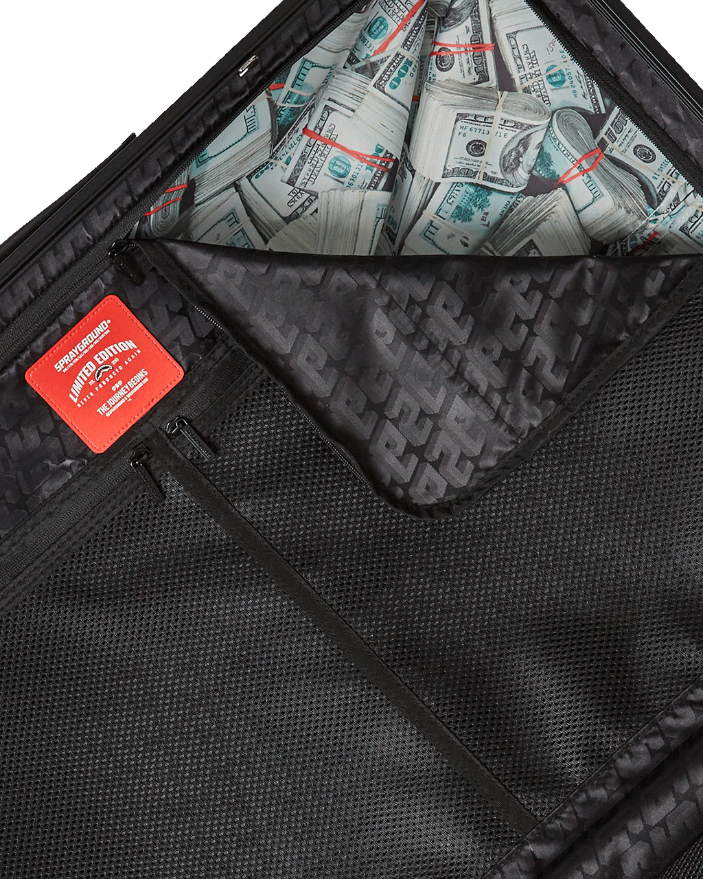 SPRAYGROUND Nightsharks Worldwide Sharkitecture Full Size Luggage — product image 16