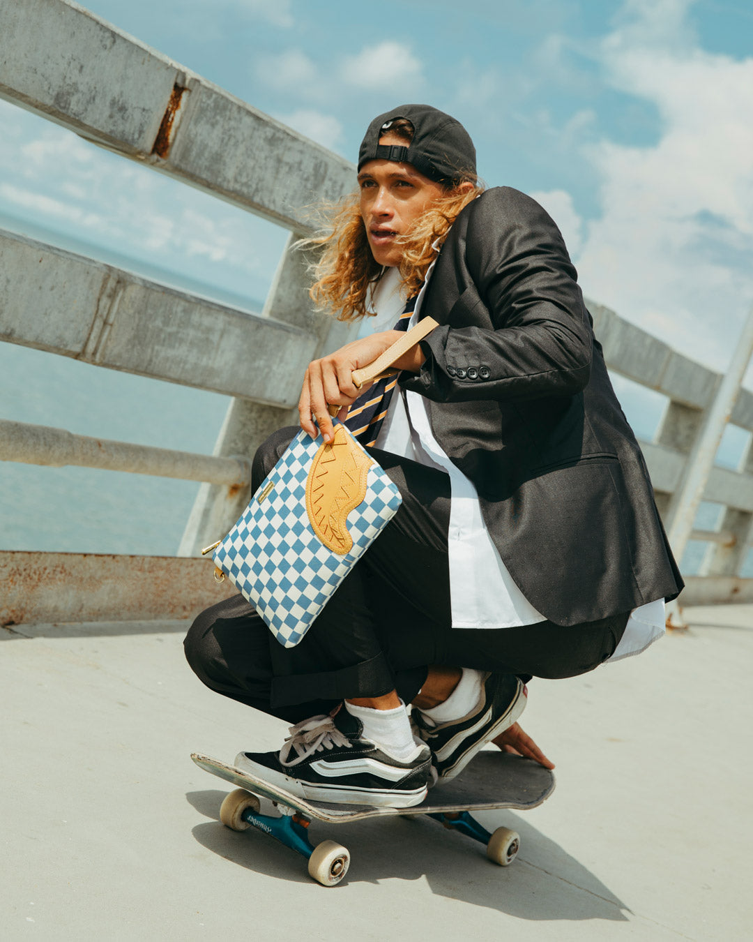 SPRAYGROUND New Shark Yacht Club Crossover Clutch — product image 10
