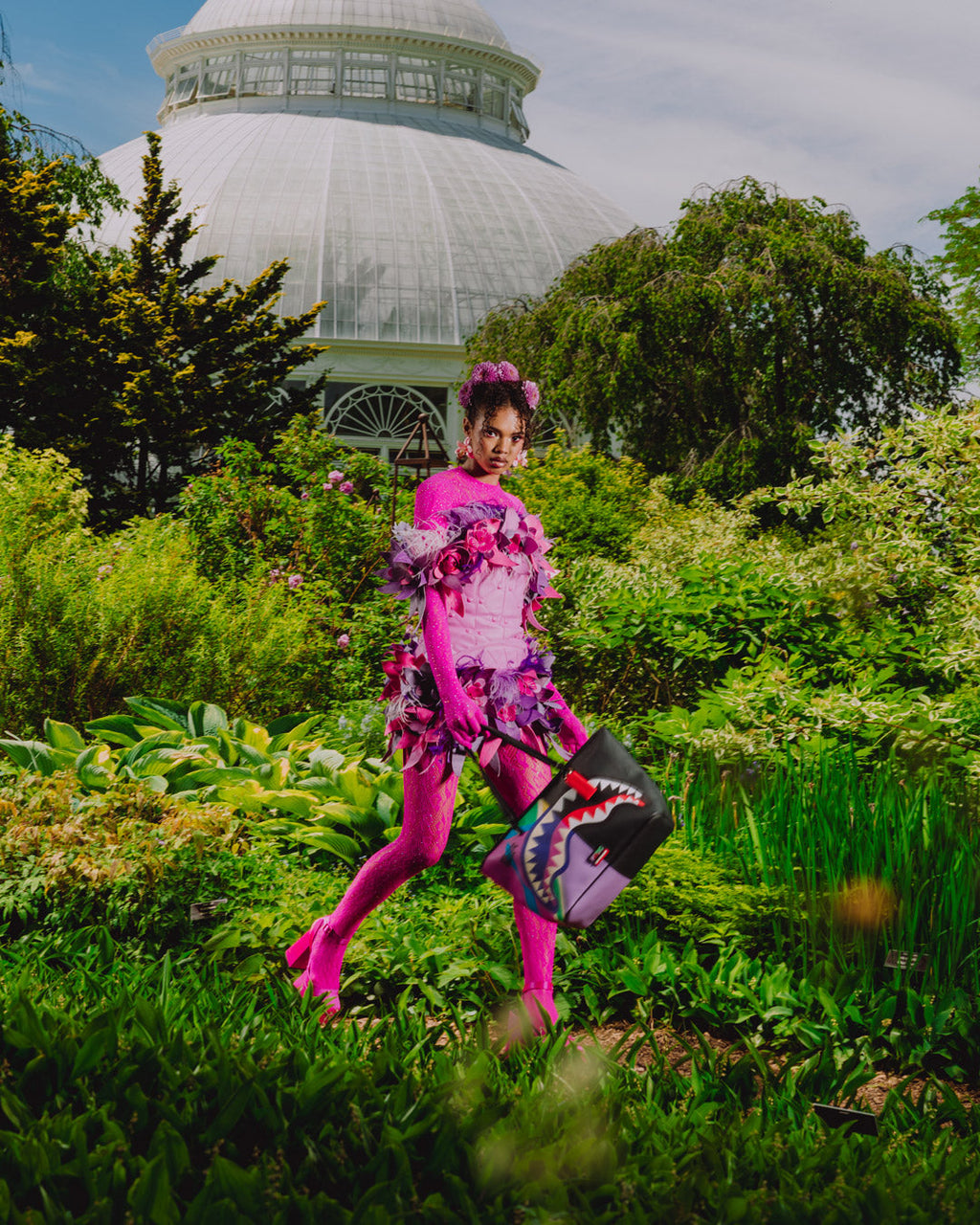 SPRAYGROUND New York Botanical Garden Collab - Botanical Central Tote — product image 2