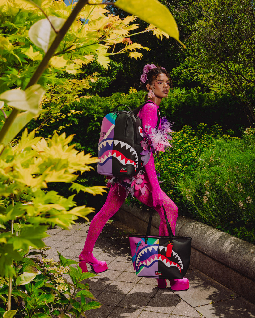 SPRAYGROUND New York Botanical Garden Collab - Botanical Central Tote — product image 4