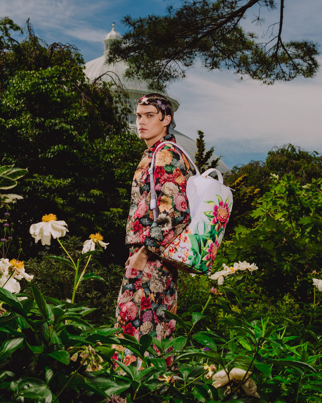SPRAYGROUND New York Botanical Garden Collab - Garden Electric Backpack — product image 4